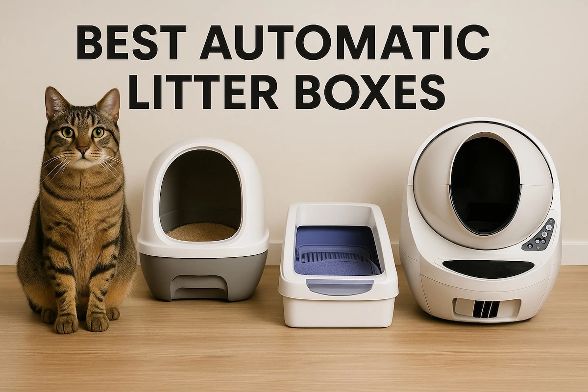 Best automatic litter boxes 2025